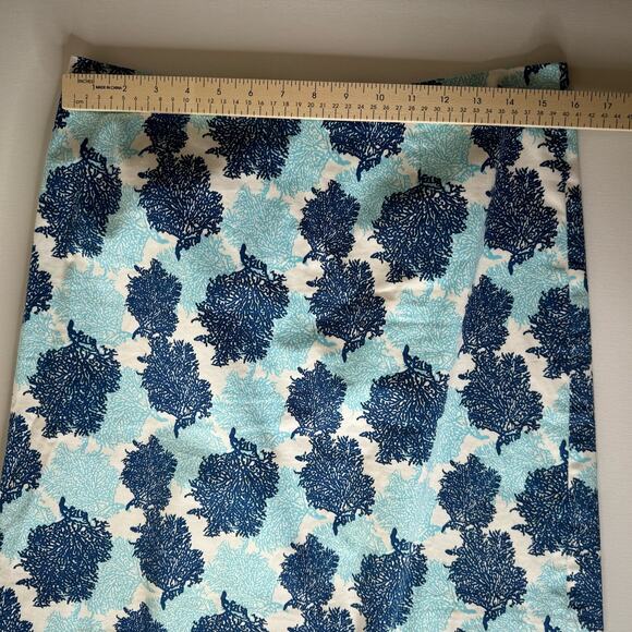 Vineyard Vines Womens Blue Coral Skirt Sz 8 | Nautical Beachy Vacation Preppy - Picture 7 of 9